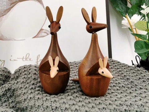カンガル置物