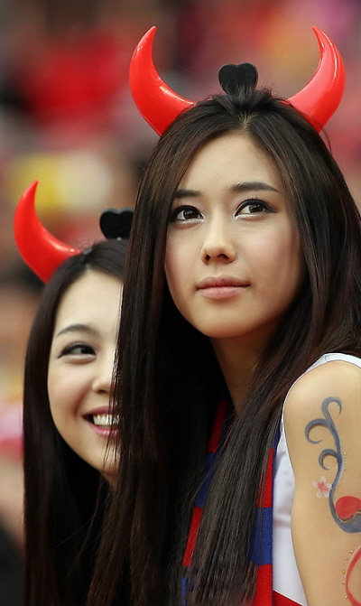 ワールドカップで人気沸騰 美女サポーター キム ハユルさん 韓国なんでもブログ