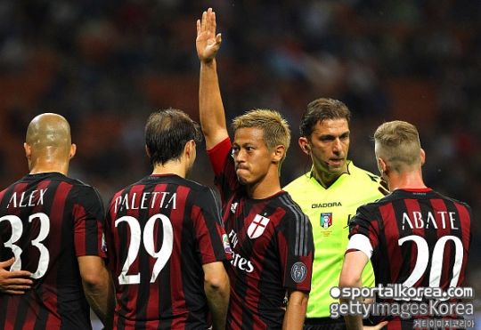 韓国の反応 本田圭佑２アシスト ミラン ローマに2 1で勝利 韓国サッカートップニュースへの 反応