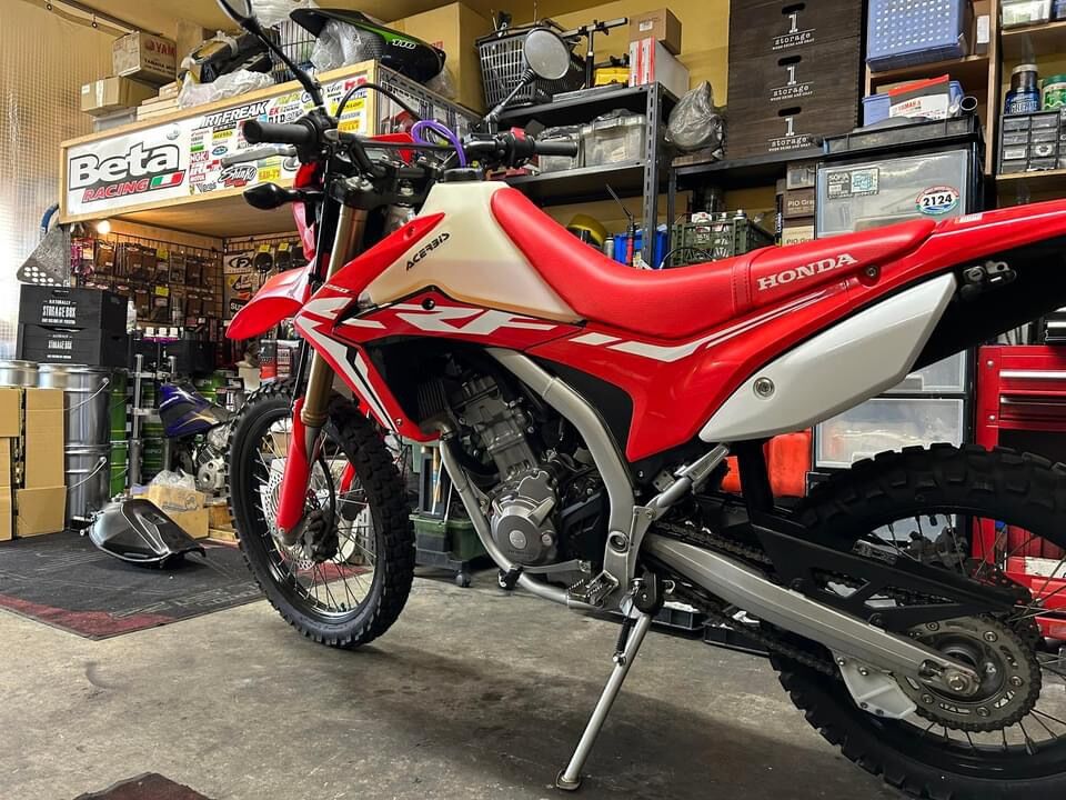CRF250L(MD44) ビッグタンク取り付け : オフロードな時間 CRF250L(MD44) ビッグタンク取り付け : オフロードな時間