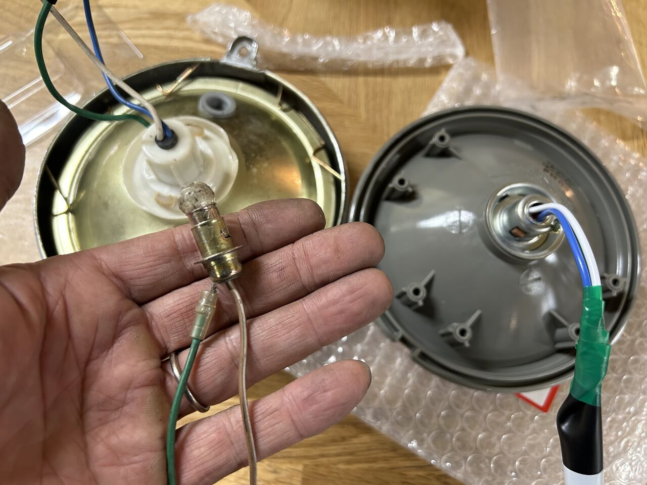 CT110 ヘッドライトをLEDに☆ : オフロードな時間
