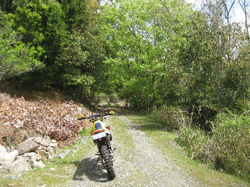 No 1 小越の作業道 広島県広島市安佐北区市白木町志和口の林道 オフロードな時間