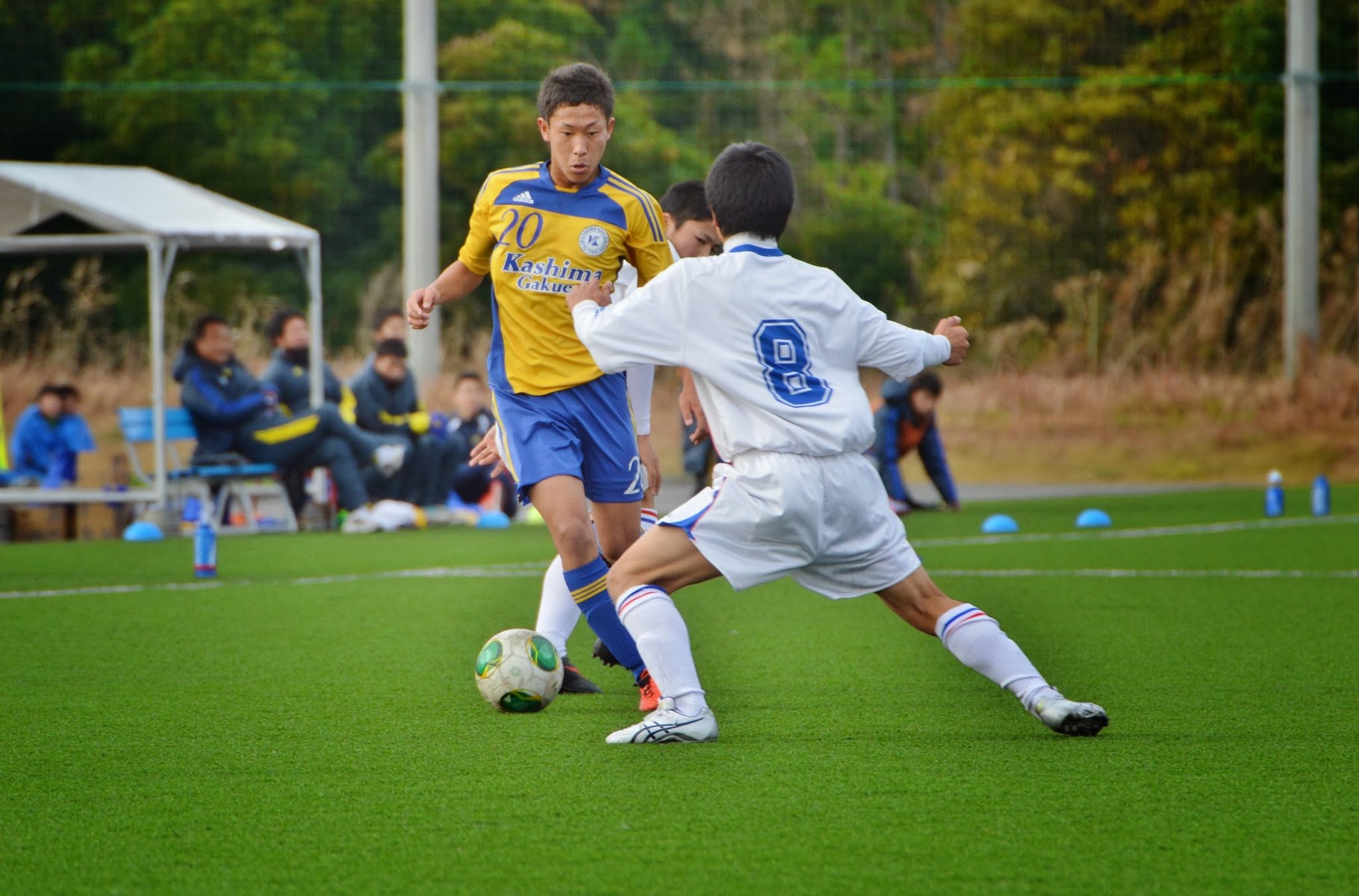 プリンス関東2部 最終節 Vs 幕張総合高校戦 の写真をアップしました 鹿島学園サッカー部父母会公認ブログ Pride Of Yellow Blue