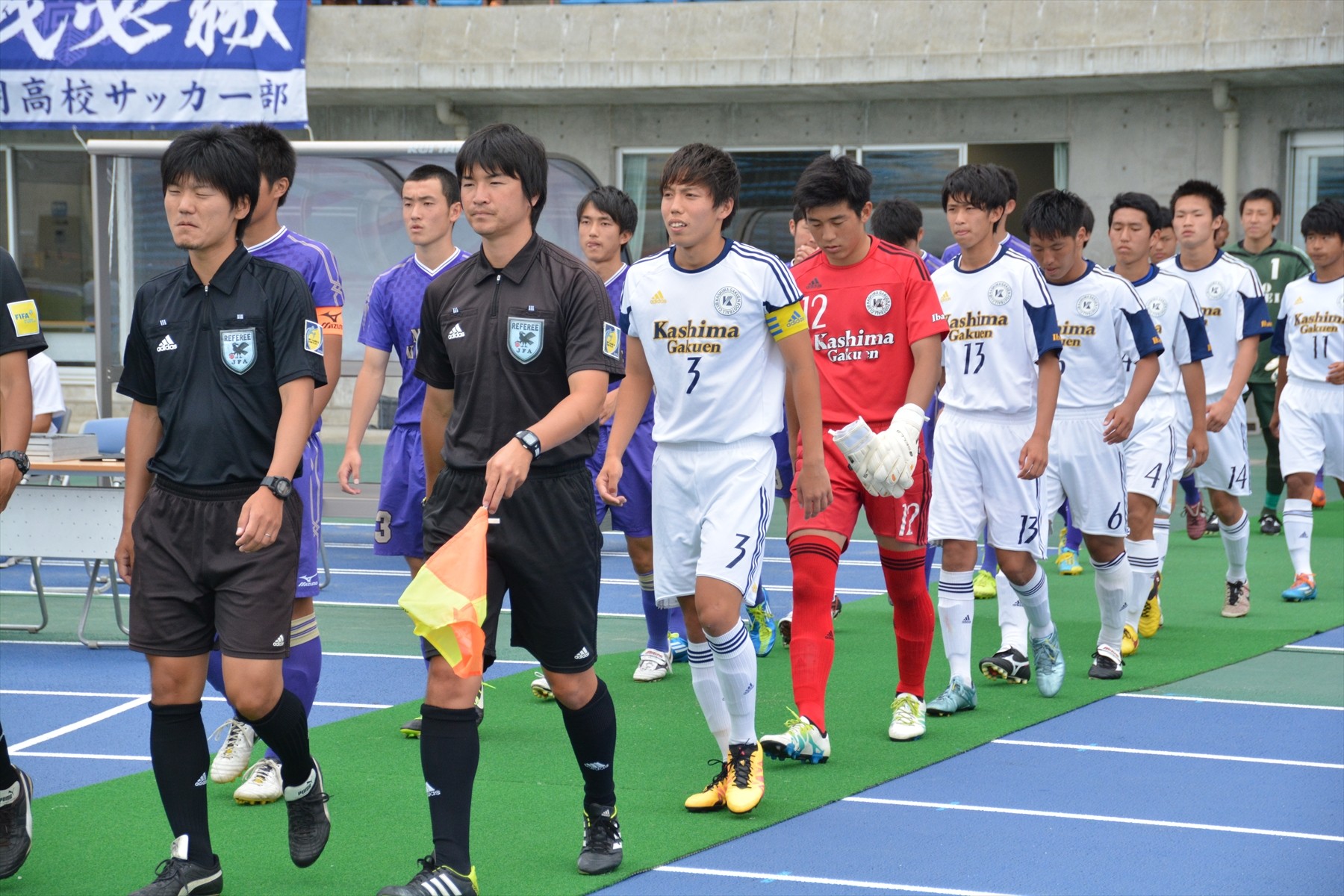 速報 全国高等学校総合体育大会 男子サッカー競技 茨城県予選 決勝 Vs 水戸啓明 の結果 鹿島学園サッカー部父母会公認ブログ Pride Of Yellow Blue