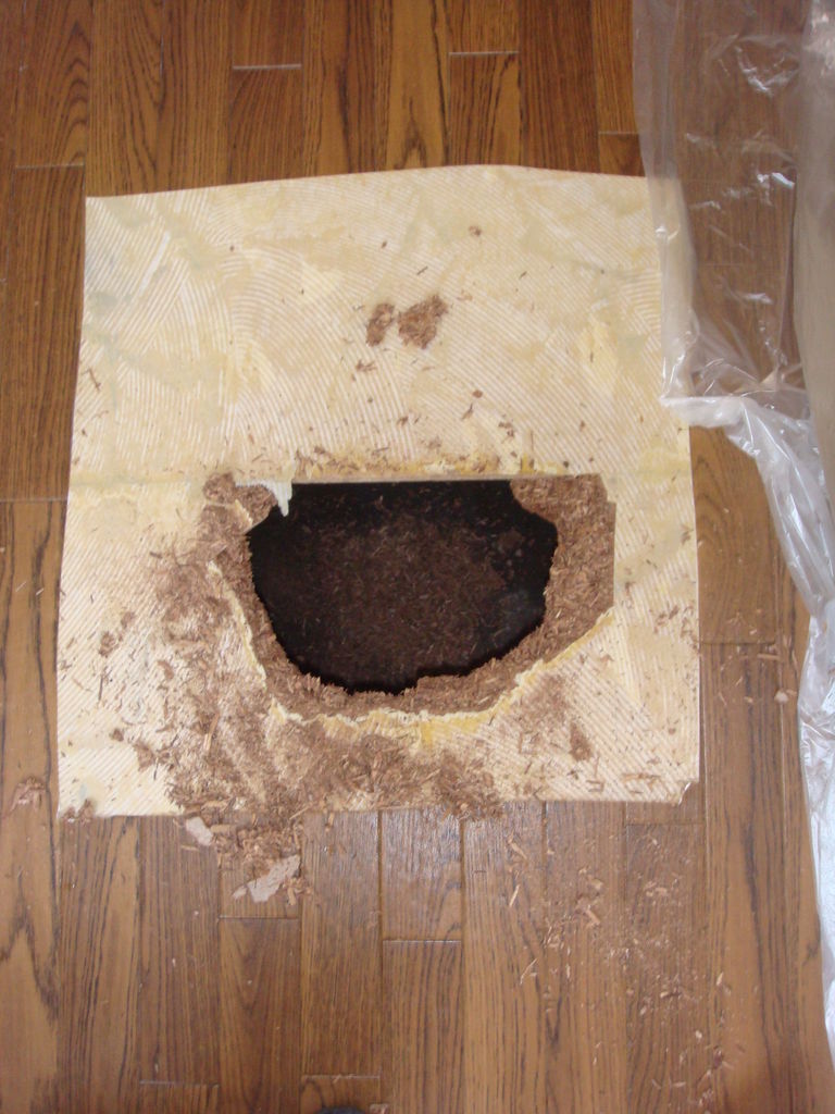 床沈み部分補修工事 有 コーリツ プチリフォームブログ