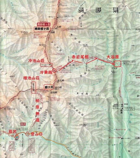 登山地図