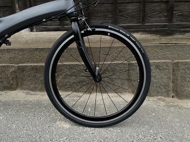 ミニベロ 軽量タイヤ＆チューブ (451, 28c) 2セット 結構イイかも！ミニベロのタイヤを451用『ミニッツタフ』に交換