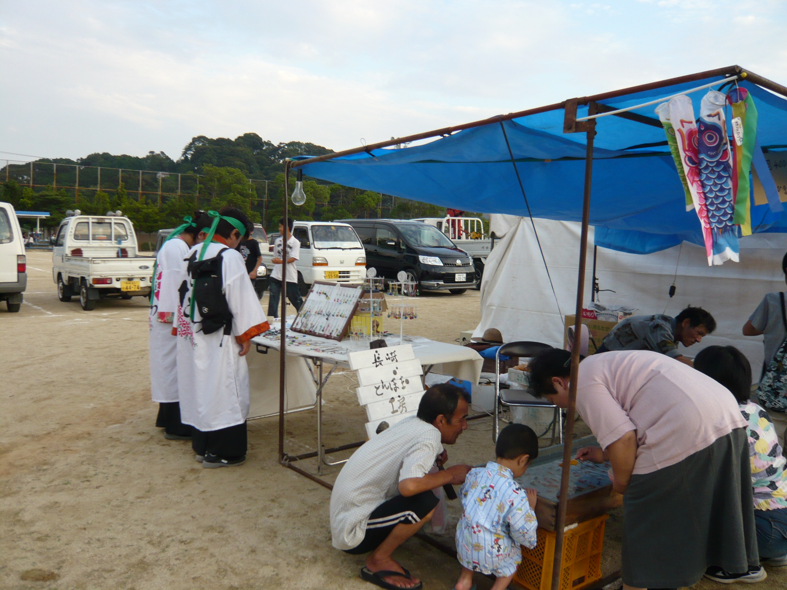 大村浜屋 琴海祭り終了 長崎とんぼ玉工房 ころころ