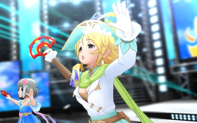 デレステ 音葉さんのファンタジー風衣装は似合うなあ