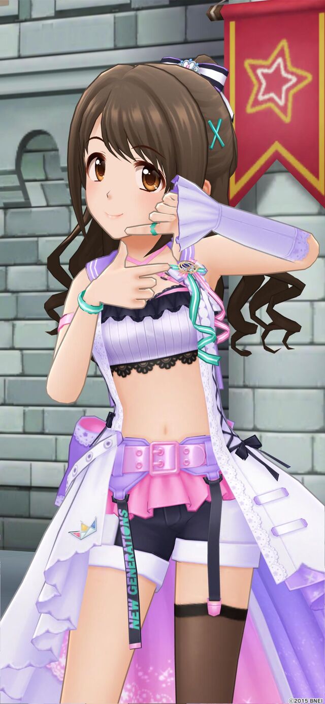 デレステ 卯月で平和な気持ちになります