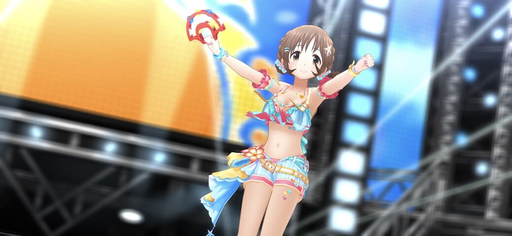 デレステ 求 とときんの下乳が見えるmv