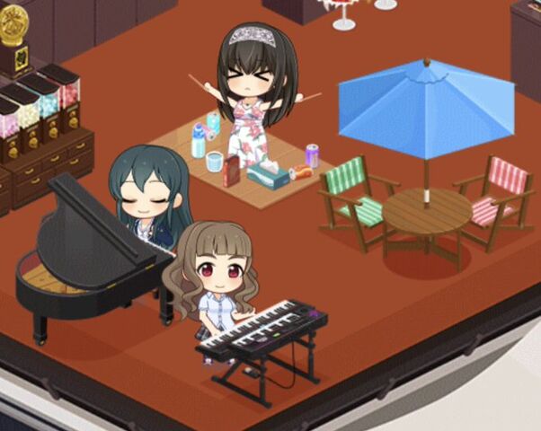 デレステ 楽器演奏系ルームアイテムってほかになにかあったっけ