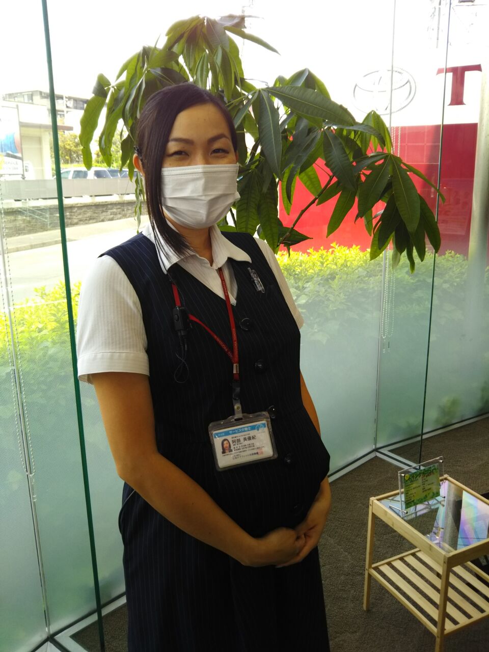 阿部ちゃん産休入ります Z 静岡トヨタ湖西店のblog 阿部ちゃん産休入ります Z 静岡トヨタ湖西店のblog