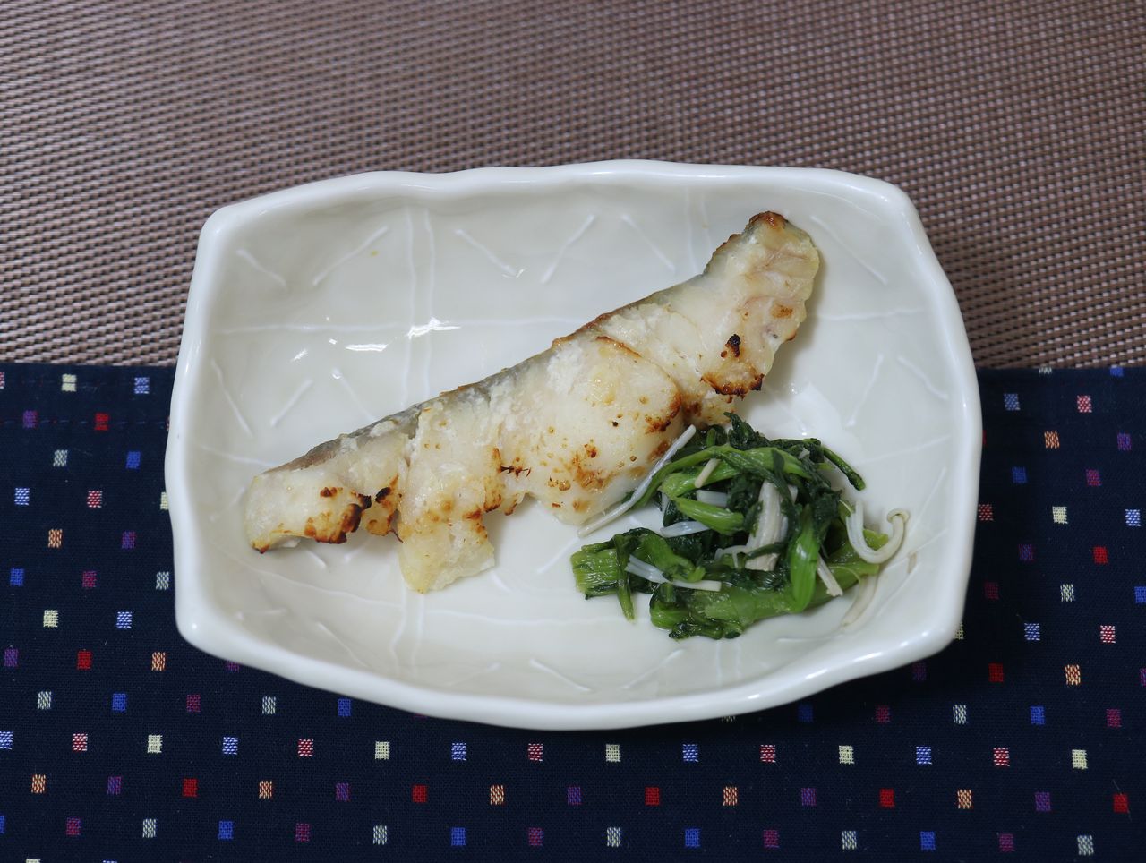 ホキの塩麹焼き 弘済院第1特養 献立紹介
