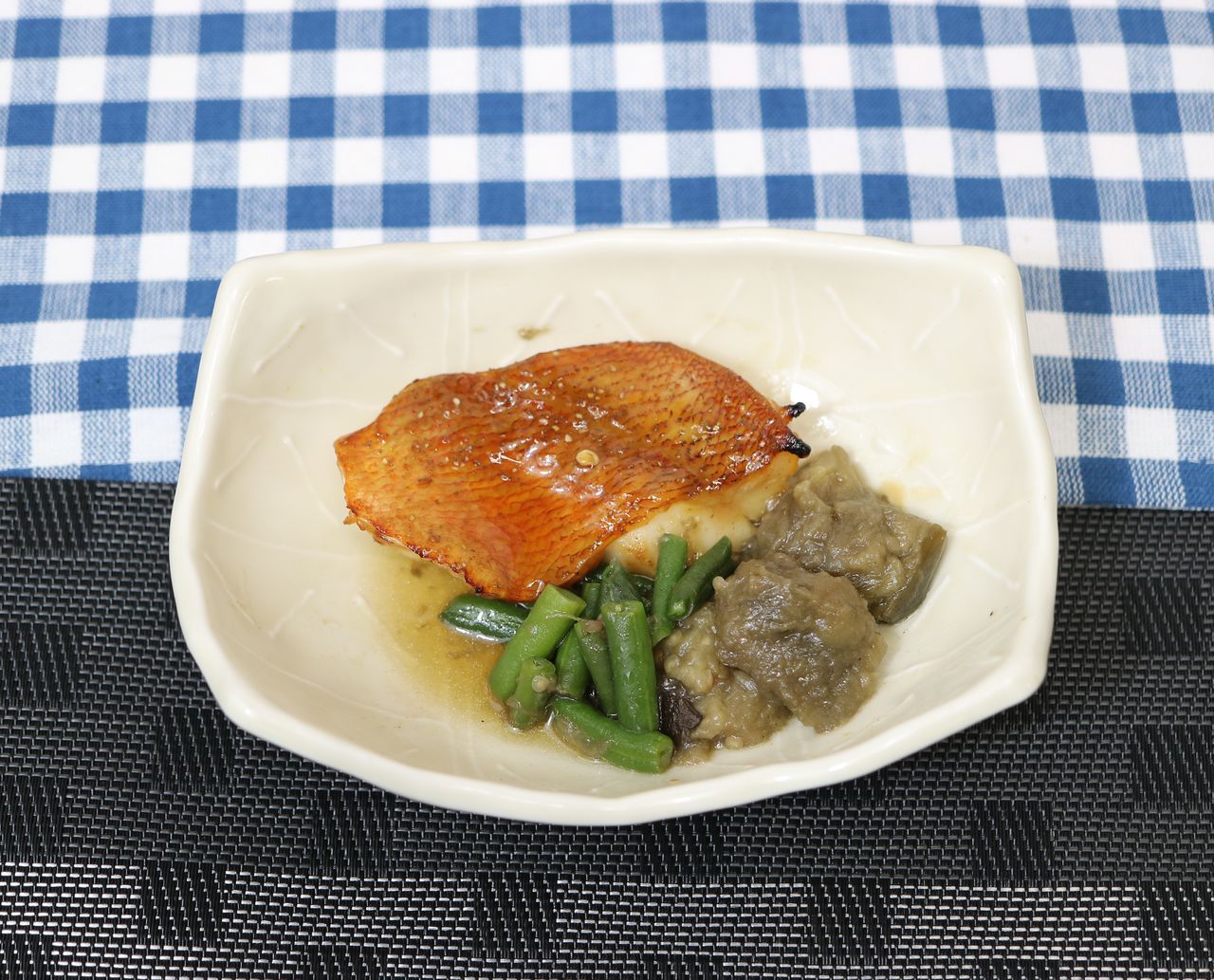 赤魚の山椒焼き 弘済院第1特養 献立紹介