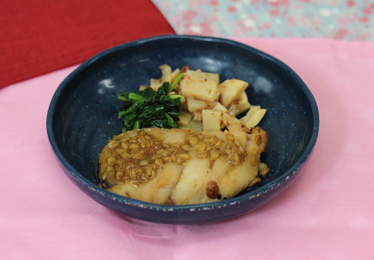 ほきのもろみ焼き 弘済院第1特養 献立紹介