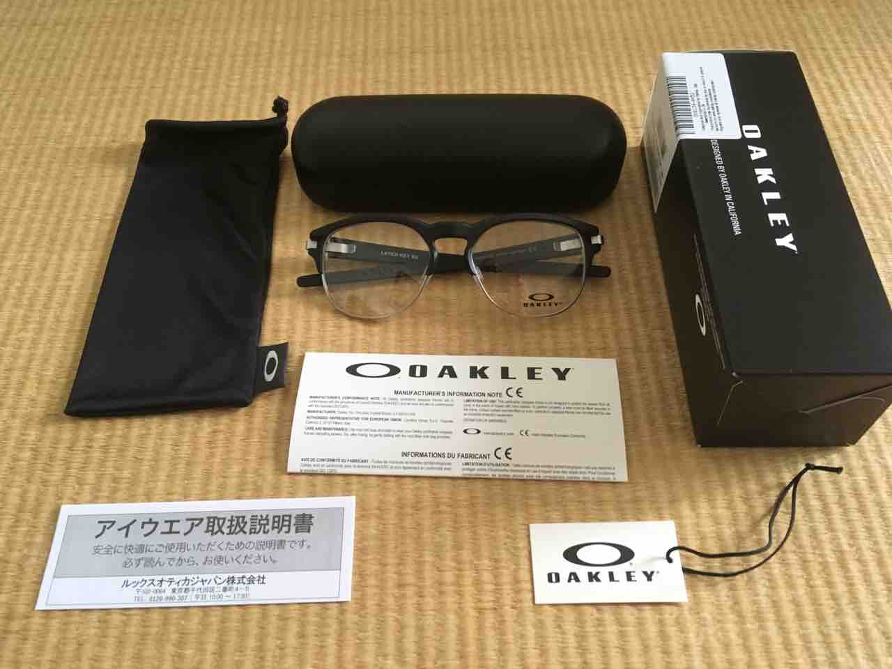 OAKLEY LATCH KEY RX （オークリー ラッチキー）メガネフレーム : 空冷