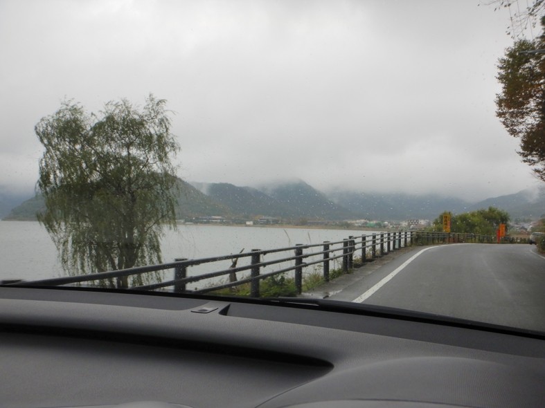 雨が降りそうな天気予報だったので 日々是好日