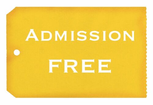Admission Free Admission Free