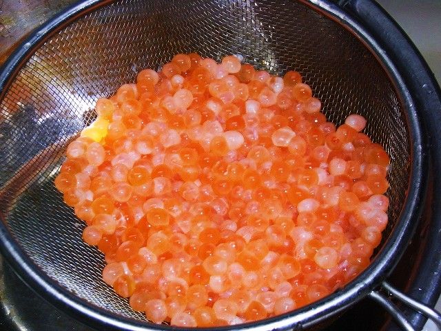 ながくて日記2:イクラの醤油漬け