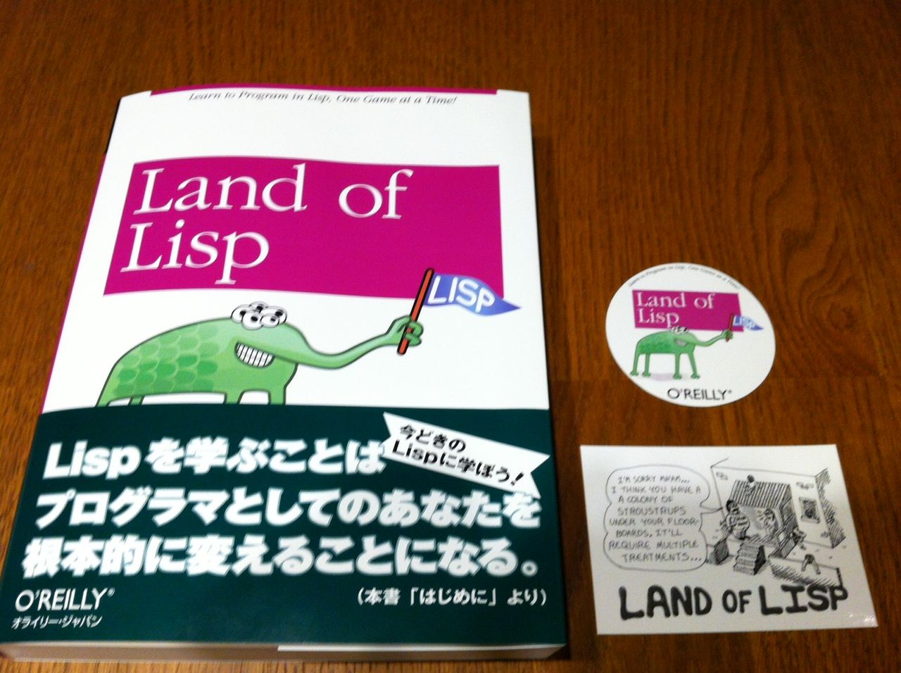 Lisp book オライリー lisp エイリアン襲来 - Land of Lisp lambda me
