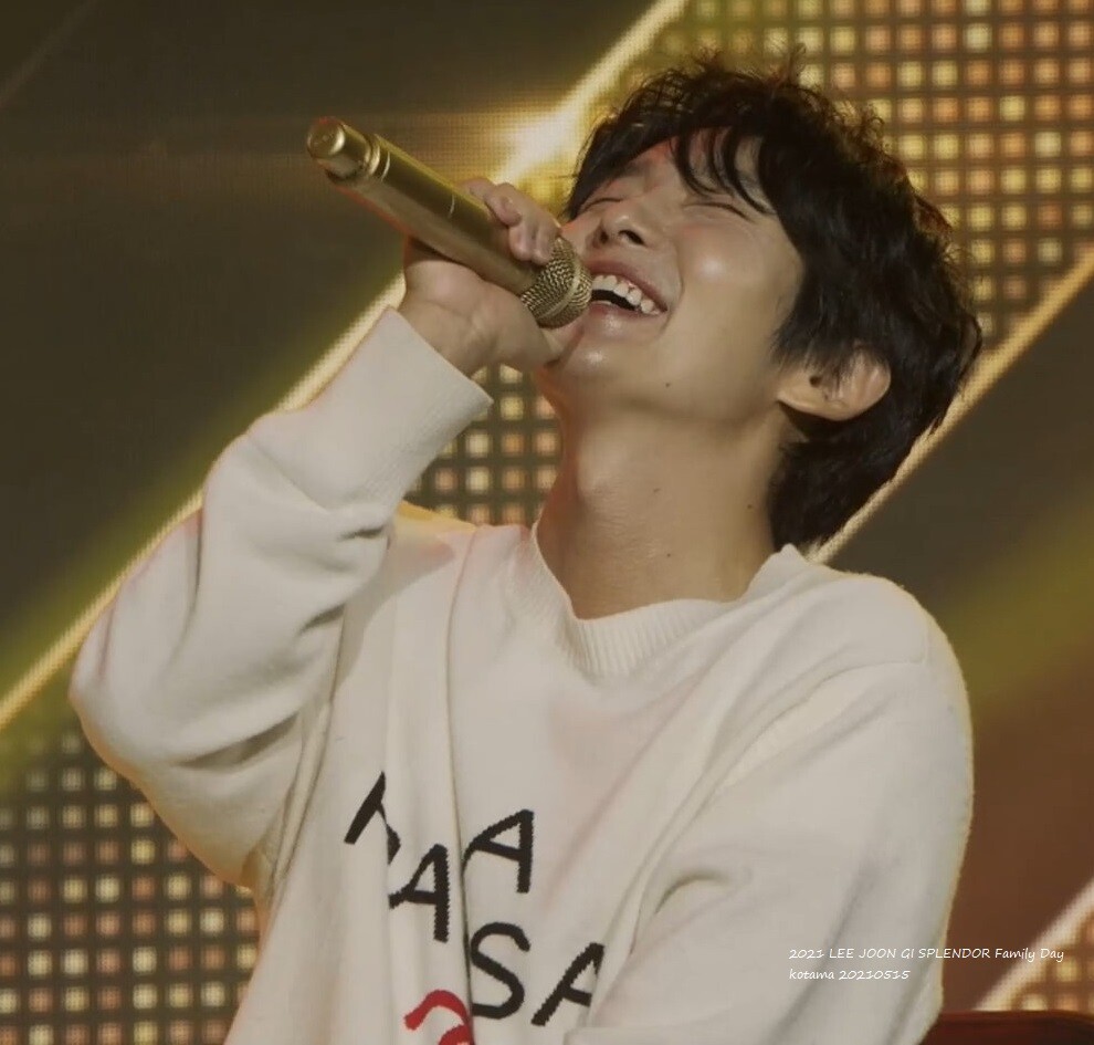 20210515「2021 LEE JOON GI SPLENDOR Family Day｣ﾌｫﾄﾀｲﾑ : ウリ イ