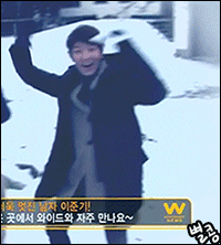 12/10Mnet「WIDE NEWS」ｲ・ｼﾞｭﾝｷﾞ､ｽｲｽ写真集の撮影現場 : ウリ イ