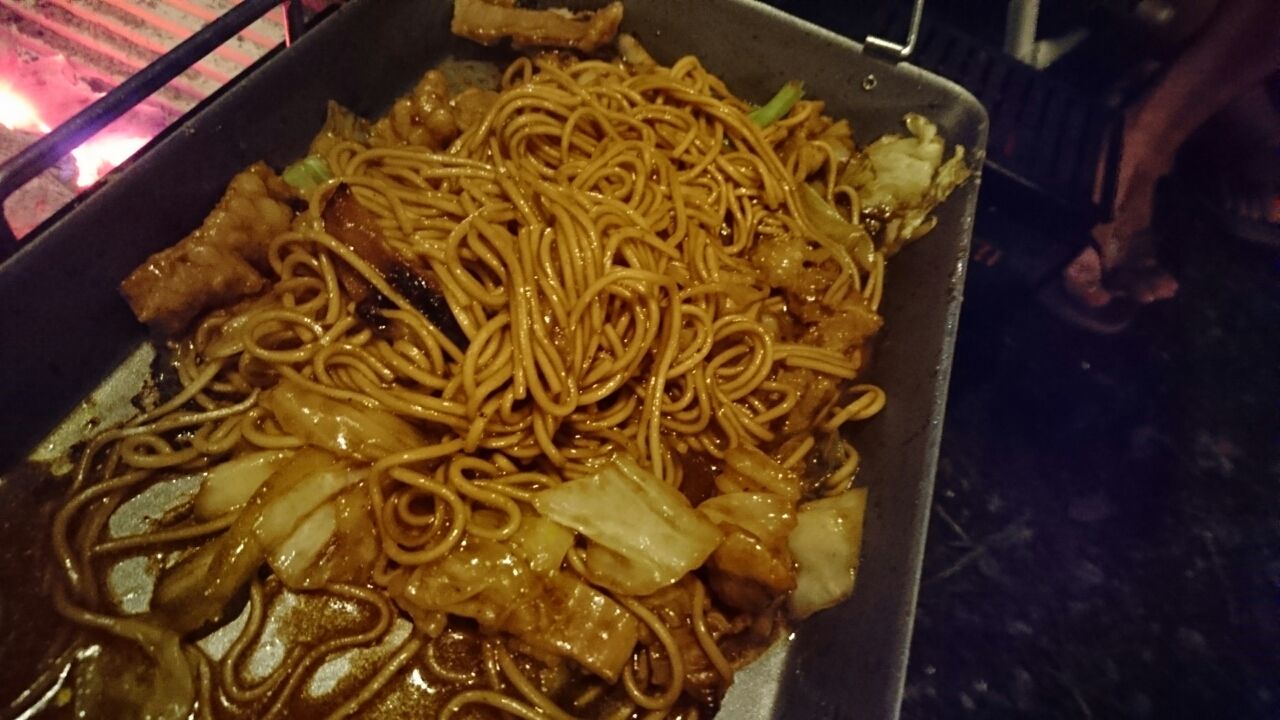 qからのシメ麺はこれ 変態キャンパーkotaroのんびりキャンプ qからのシメ麺はこれ 変態キャンパーkotaroのんびりキャンプ