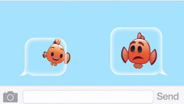 ディズニーが絵文字で表現した、2分半でわかる映画「ファインディング・ニモ」