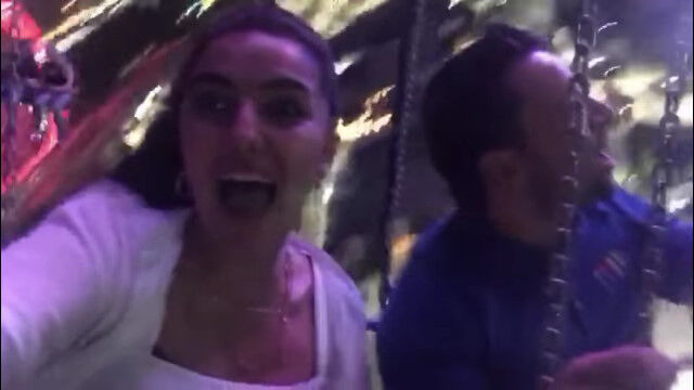 高さ120メートルのアトラクションから落下するも生き延びたiPhoneが撮影した映像