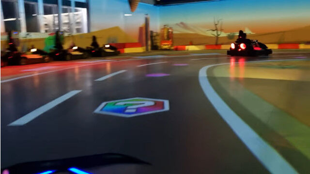 マリオカートみたいなレースを現実で楽しめる、ロンドンの拡張現実ゴーカート場 カオス・カート
