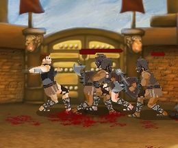 ローマの剣闘士スパルタクスとなって戦うアクションゲーム Spartacus: