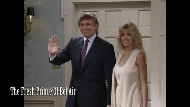 本人役での出演多数。ドナルド・トランプ米大統領のカメオ出演シーンをまとめた映像集