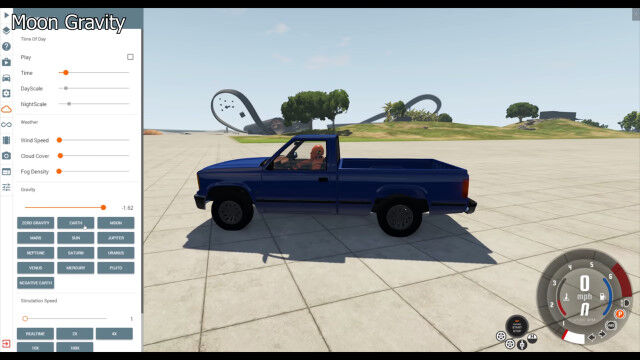 ������������ۤν��ϲ��Ǽ֤�ž������ɤ��ʤ롩�Ȥ������ߥ�졼�����