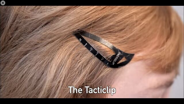 いざという時に役に立つ、マルチツール搭載ヘアクリップ
