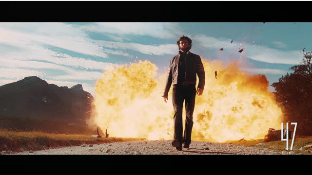 X-MENのスーパーヒーロー、ウルヴァリンが倒した敵の人数を数えたキルカウント映像
