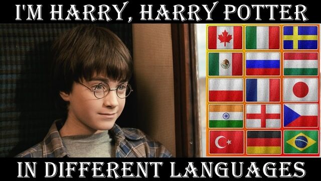 「ぼくハリー・ポッター」　ロンとハリーの初対面シーンを、16ヶ国語で聴き比べてみた
