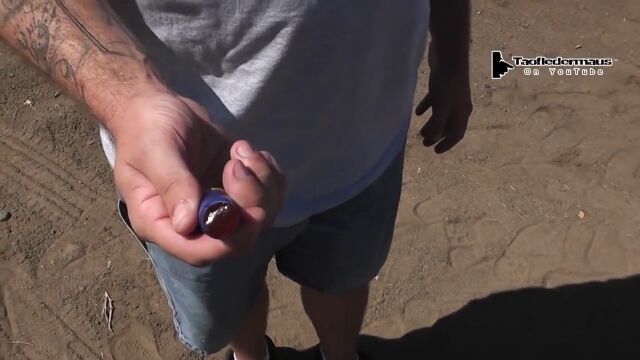 グミベアを溶かし固めて銃弾にしたら強いの?実際作って試射してみた