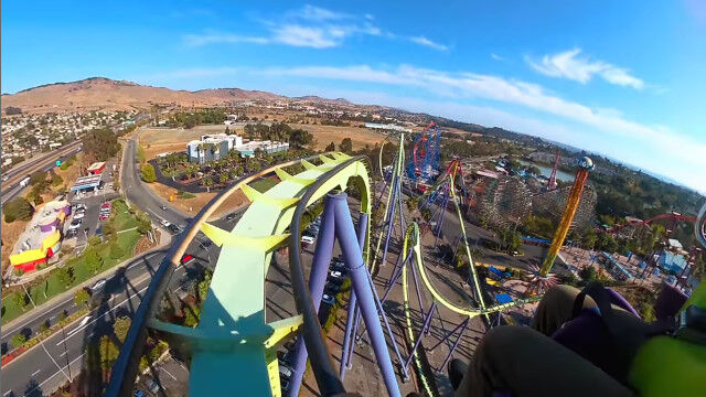 ビックリするほど滑らか。360度撮影できる小型カメラ「Rylo」で撮影したジェットコースターからの映像