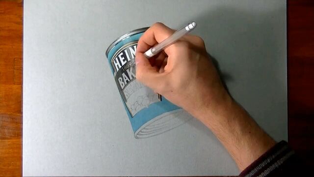 早回しで見る写真のような絵の描き方 マルチェロ・バレンギ