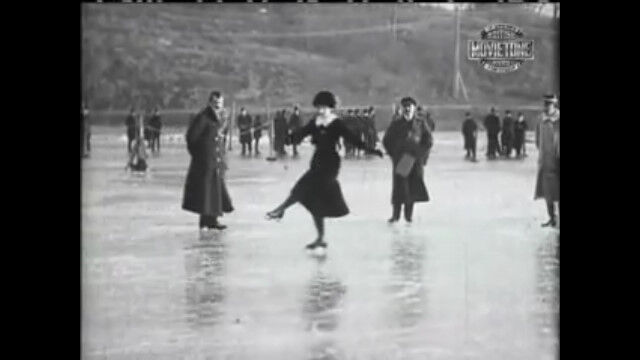 1913年に開催されたフィギュアスケート大会の映像。想像以上に優雅で面白い