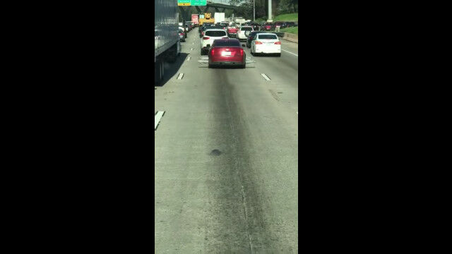 米テキサス州ヒューストンにて、完全にヤバい車が目撃される