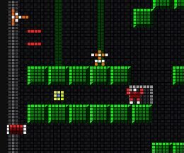 キャラクターに連動したレーザーを利用して進むアクションゲーム DuoTasking