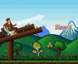 洋式トイレに乗って飛んでく吹っ飛ばしゲーム Pixel Toilet