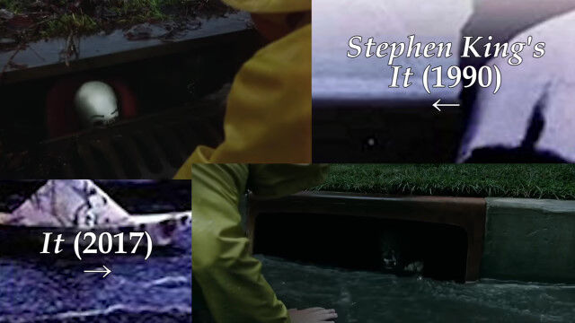 1990年版映画「IT(イット)」と2017年リメイク版「IT(イット)」を並べて比較してみた予告編映像