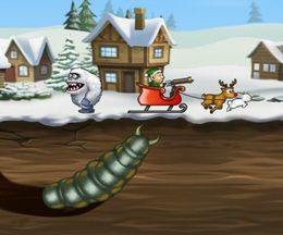 �����ʤ����ʥ�����Ĺ�����ƥ��ꥹ�ޥ��������򽱤���������󥲡��ࡡEffing Worms - Xmas