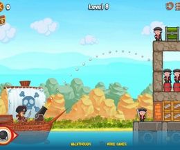��ˤ�֤������Ƴ����κ֤򹶤��ʪ���ѥ��륲���ࡡFort Blaster - Ahoy There