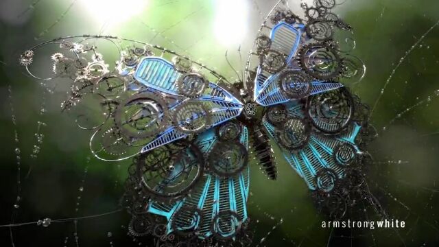 金属の体を持つ虫たちが生きる世界を描いたショートムービー Welcome To Our World