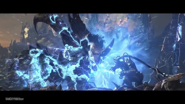 予告映像とプレイ映像、あまりにも温度差がありすぎる、スタークラフト2の比較映像