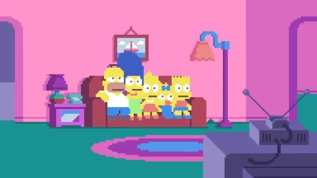 ��������ץ��󥺤Υ����ץ˥󥰥������ɥåȳ��ˡ��Ĥ��Ĥġ�����äȤ��᤮�����˥᡼�����SIMPSONS PIXELS